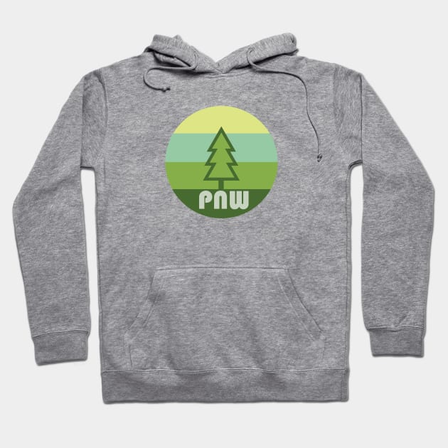 PNW love Hoodie by jpforrest